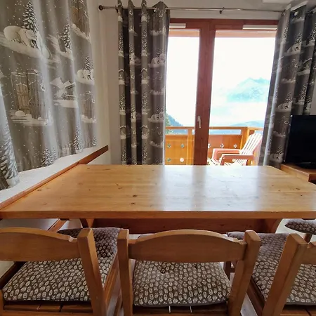 Trois Pieces Cosy Pour 6 Pers, Balcon Sud-ouest, 50m Des Pistes - Fr-1-265-259 Apartmán